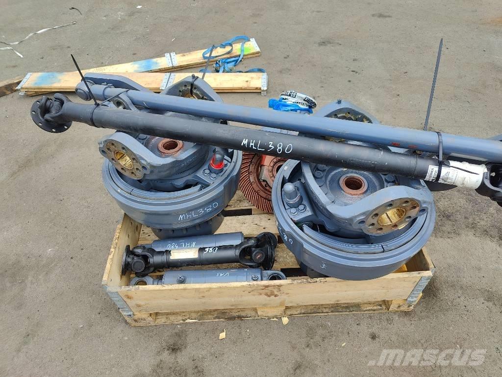Fuchs MHL 380 Sasiuri si suspensii