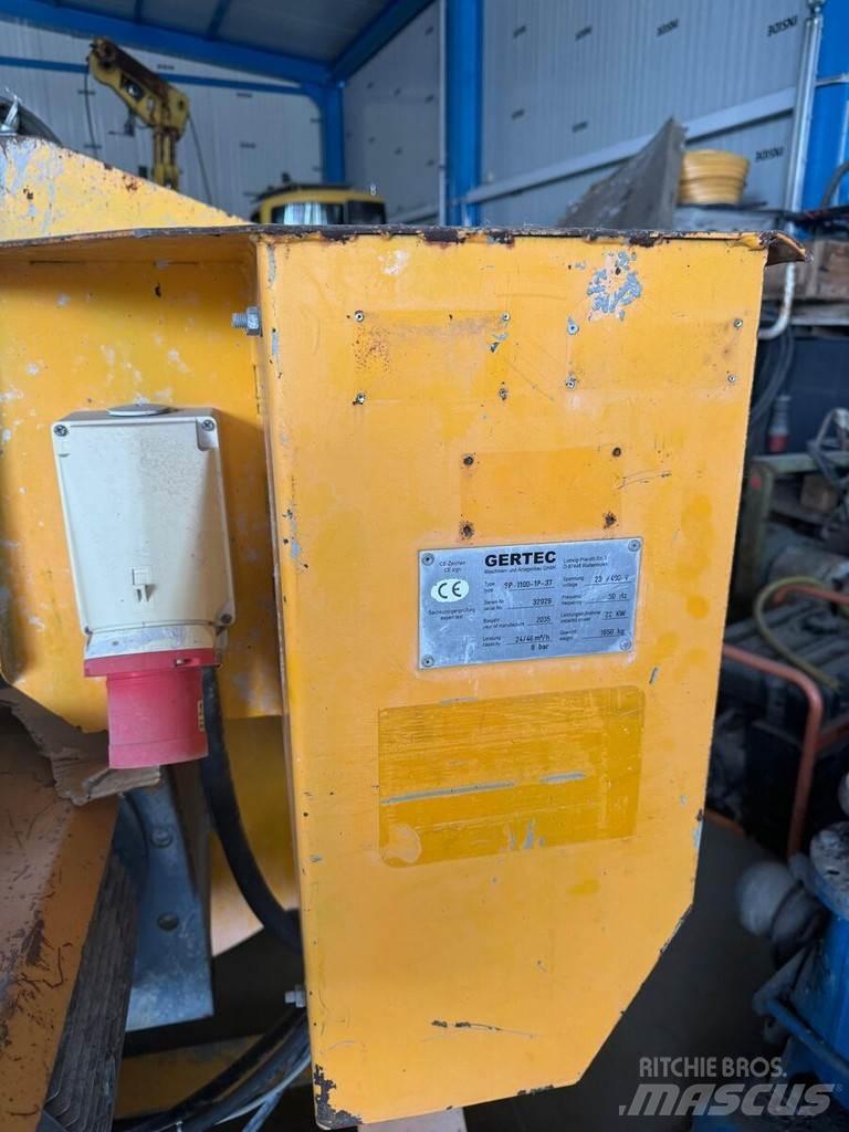  GERTEC SP 1100 Pompa pentru beton