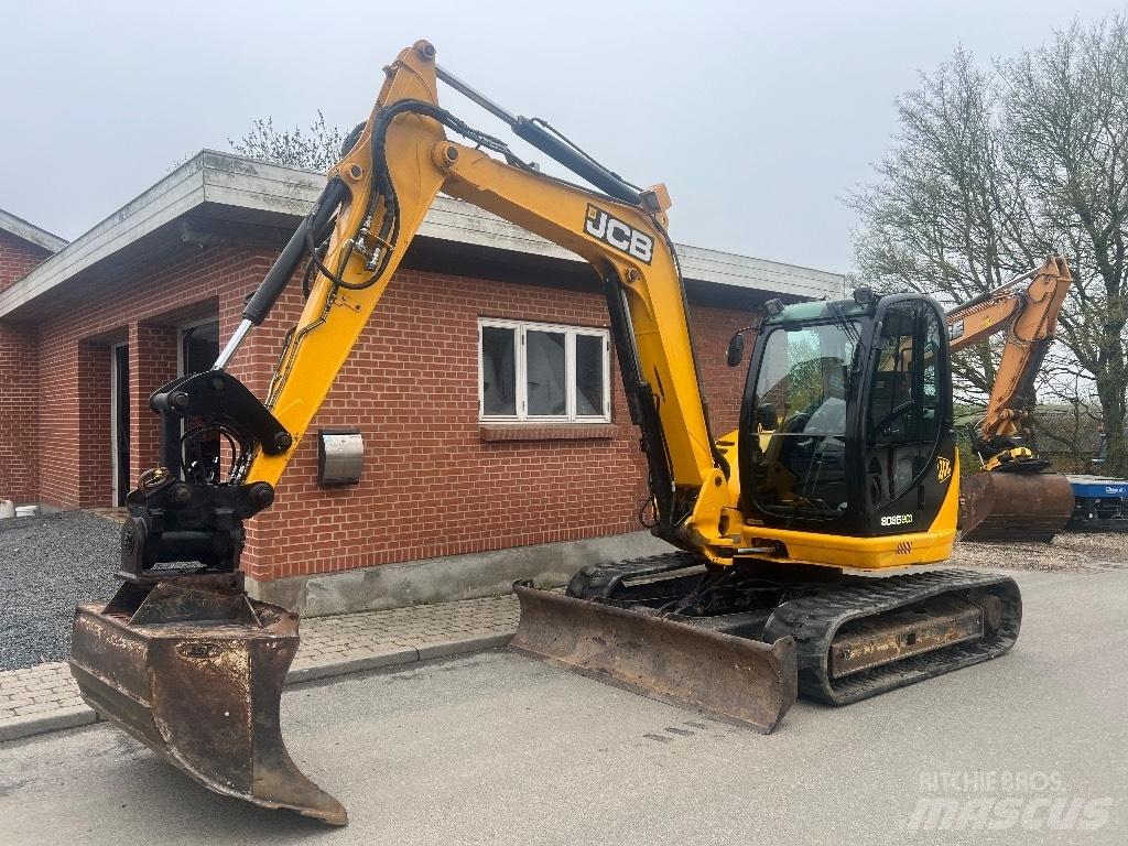 JCB 8085 ECO Excavatoare 7t - 12t