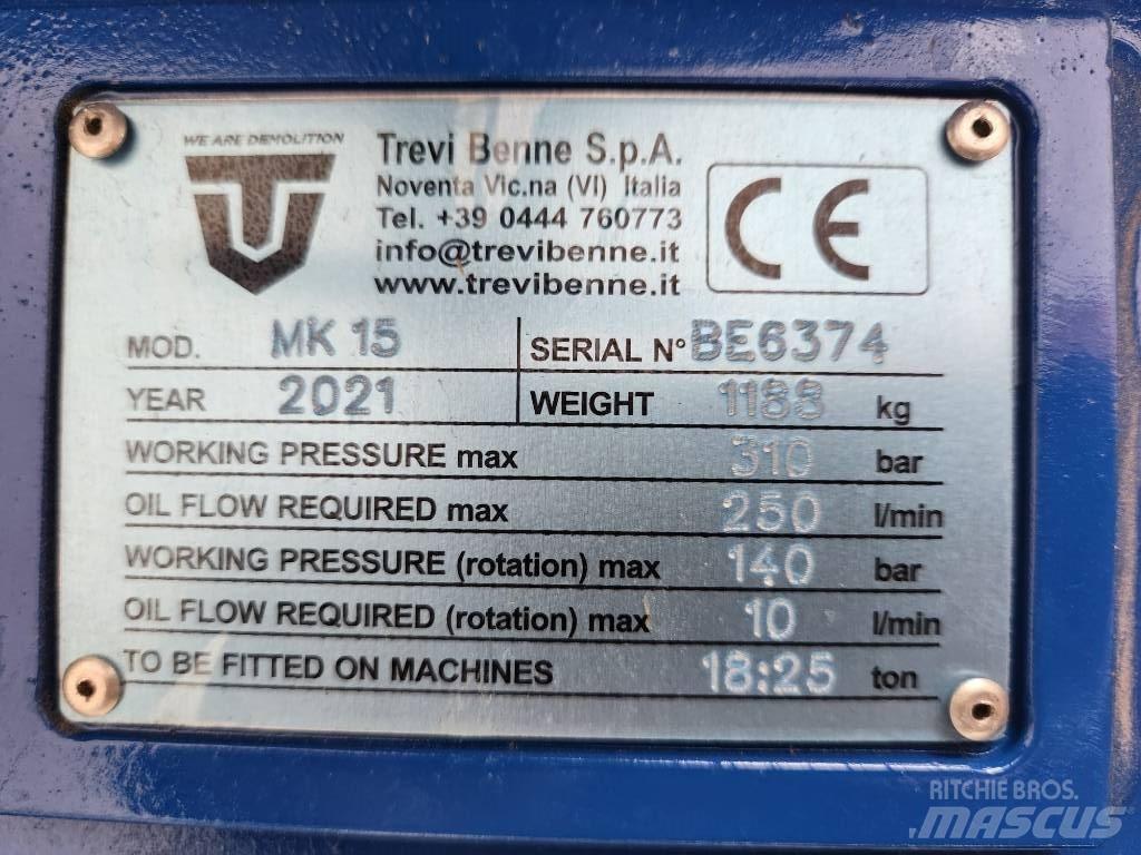 Trevibenne MK15 Concasoare