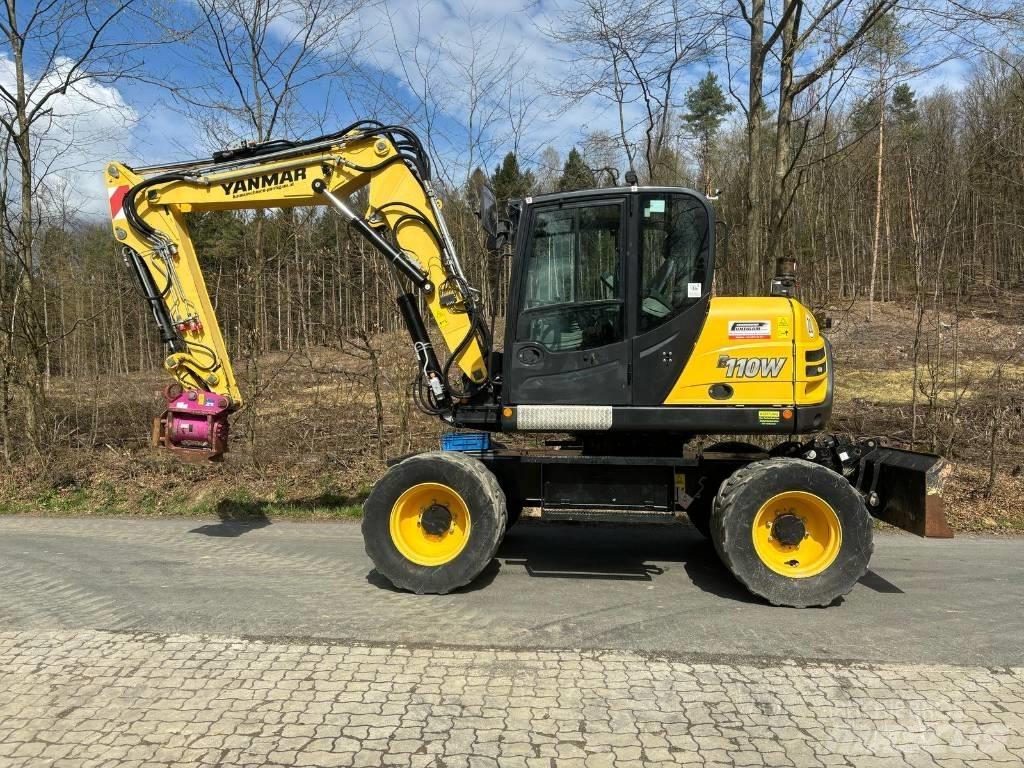 Yanmar B 110 W Excavatoare cu roti