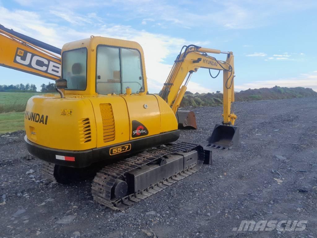 Hyundai R55-7 Excavatoare pe șenile
