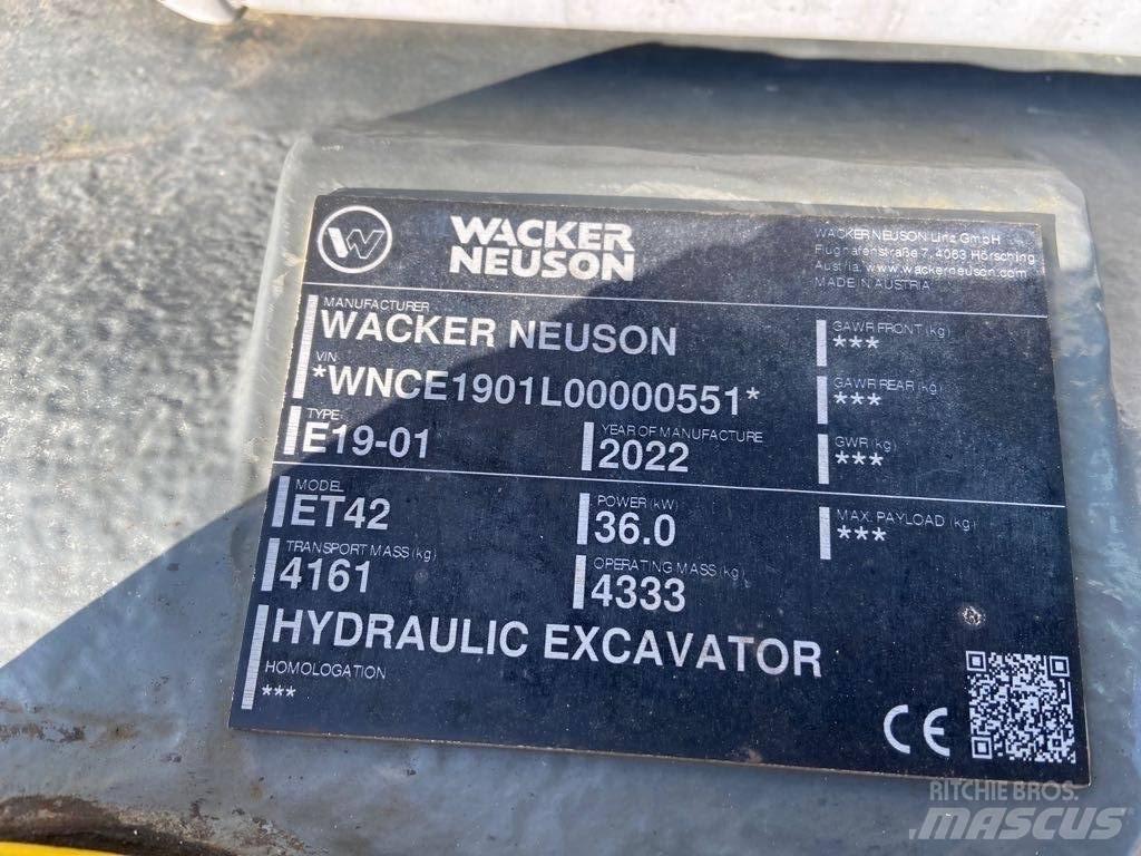 Wacker Neuson ET42 Excavatoare pe șenile
