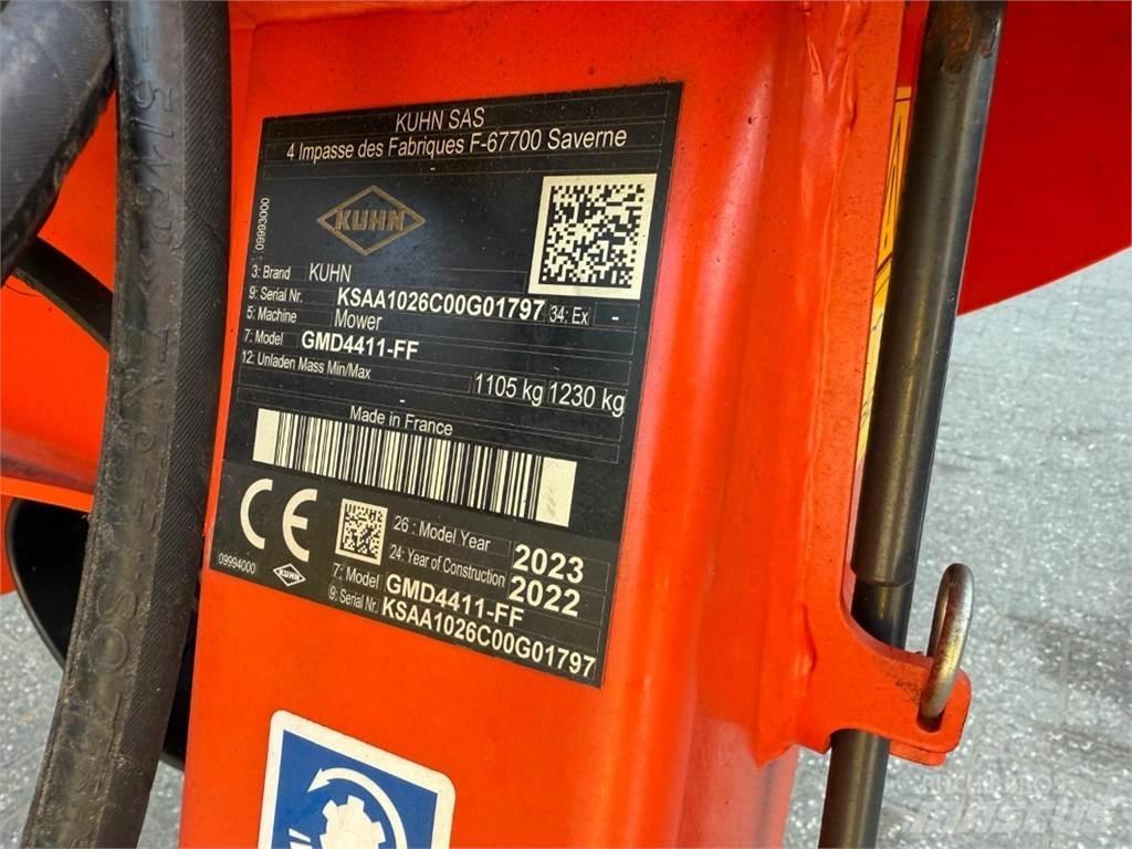 Kuhn GMD 4411 Cositoare de iarba cu umidificator