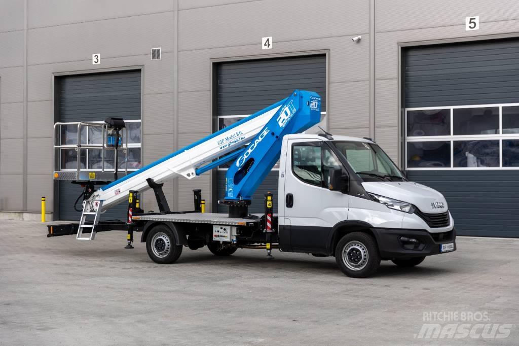 Socage 20T Platforme aeriene montate pe camion