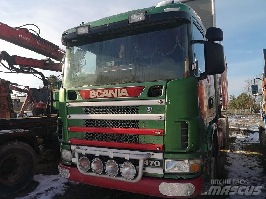 Scania 124 Camioane cu macara