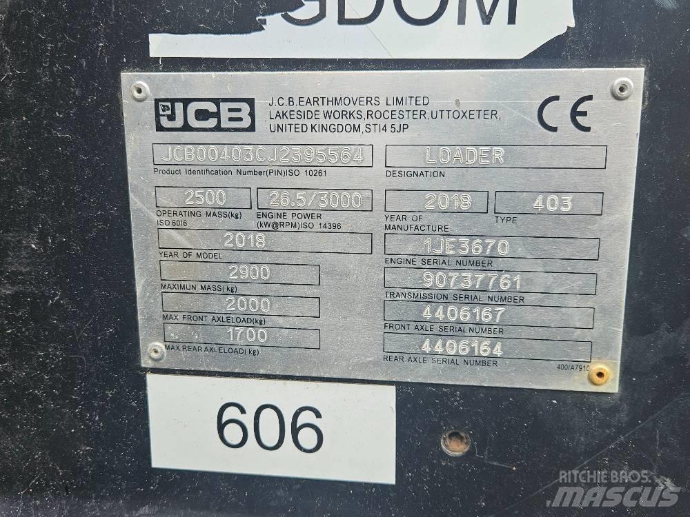 JCB 403 Mini incarcatoare