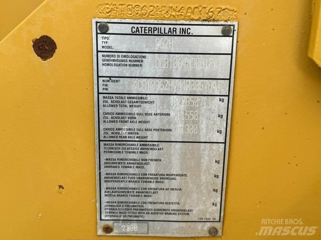 CAT 962H Incarcator pe pneuri