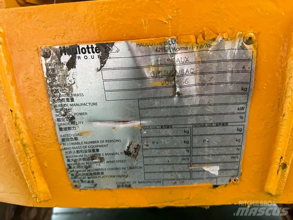 Haulotte OPTIMUM 8 Platforme foarfeca