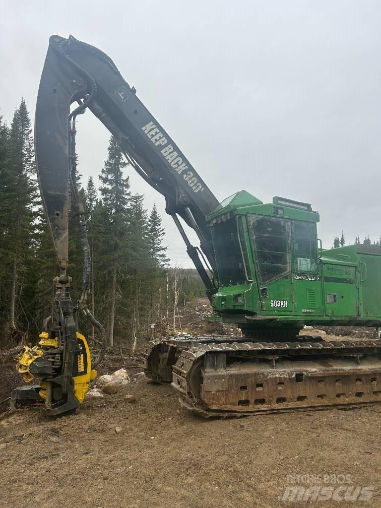 John Deere 903 K Combine forestiere