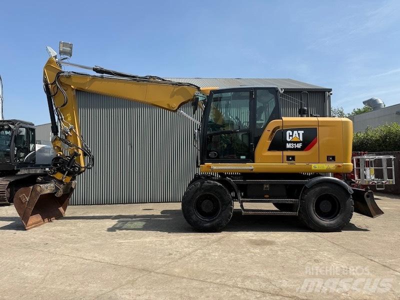 CAT M314F Excavatoare cu roti
