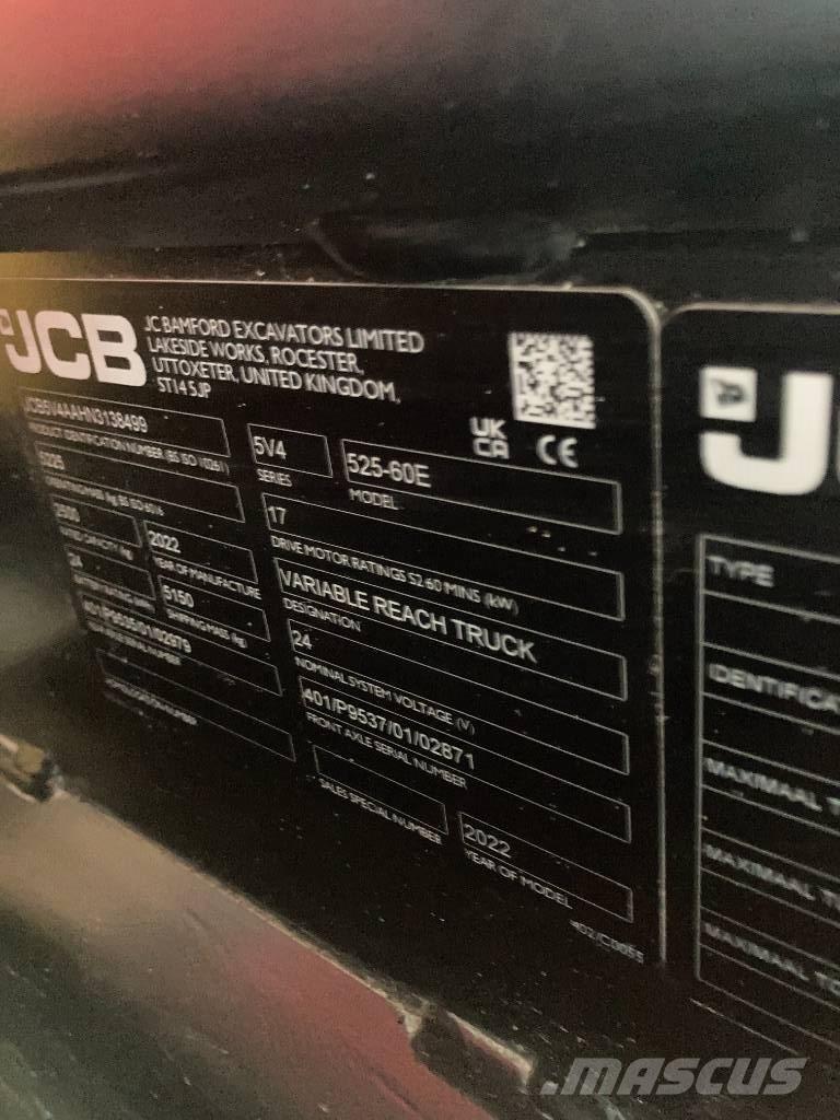 JCB 525-60 E Stivuitoare telescopice