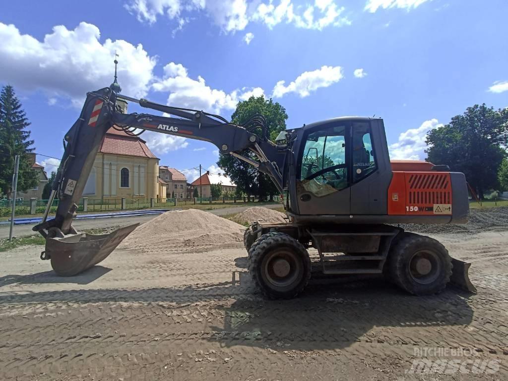 Atlas 150 W Excavatoare cu roti
