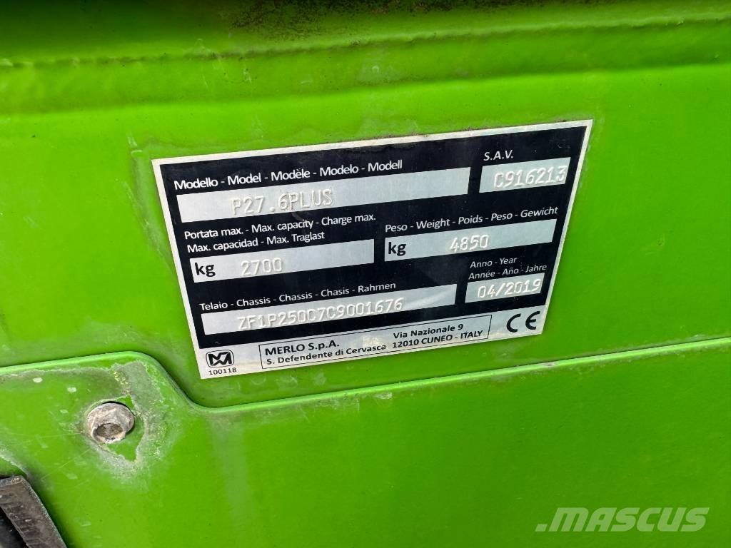 Merlo P27.6 Plus Stivuitoare telescopice