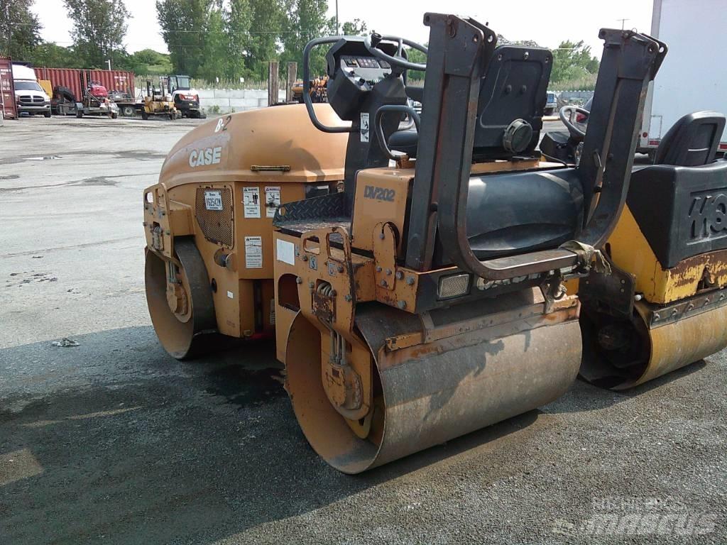 CASE DV 202 Cilindri compactori dubli