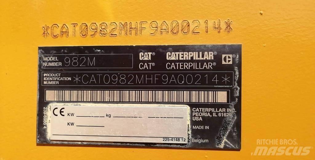 CAT 982 M Incarcator pe pneuri