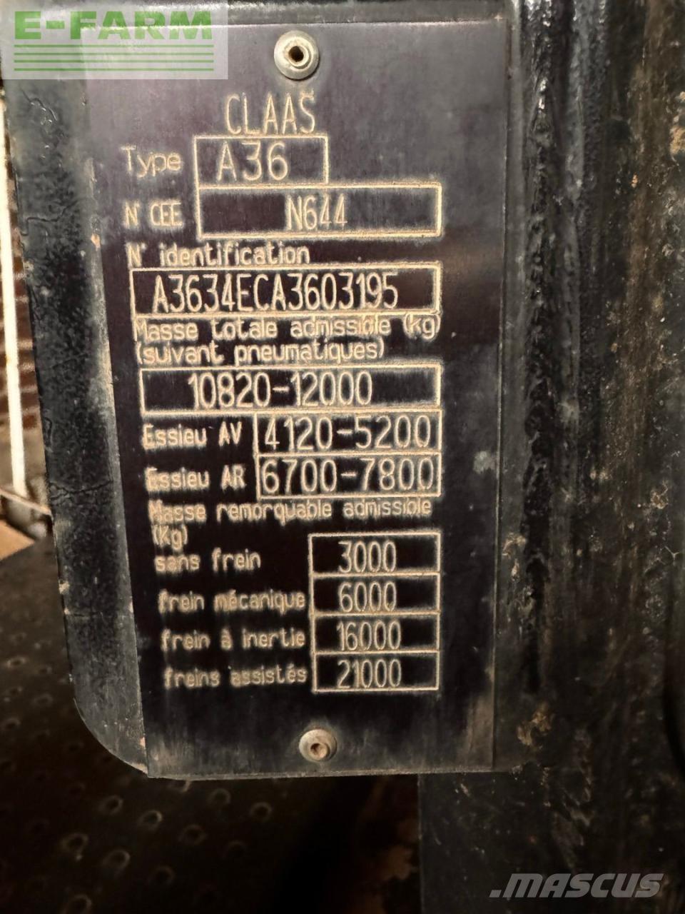 CLAAS ARION 650 Tractoare