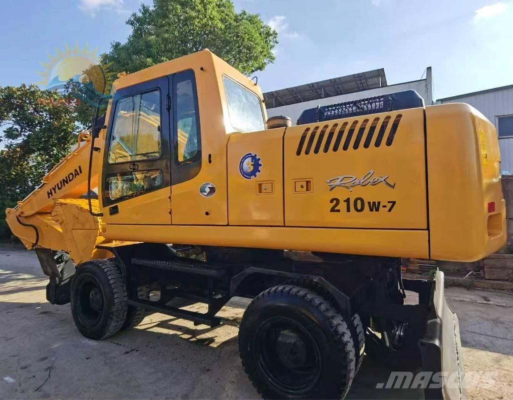 Hyundai R210w-7 Excavatoare cu roti