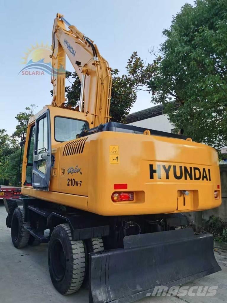 Hyundai R210w-7 Excavatoare cu roti