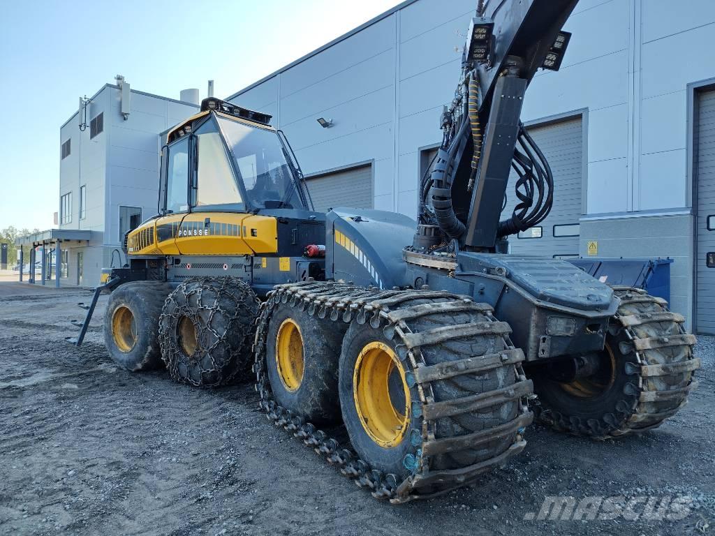 Ponsse Ergo 8W Combine forestiere