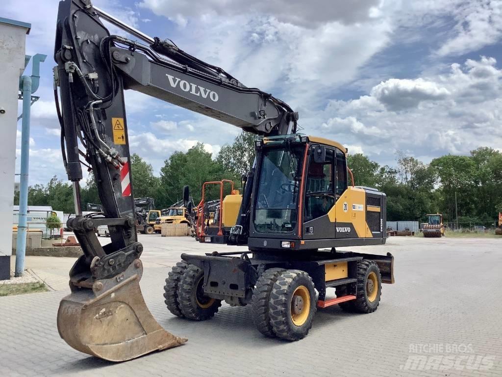 Volvo EW 220 E Excavatoare cu roti