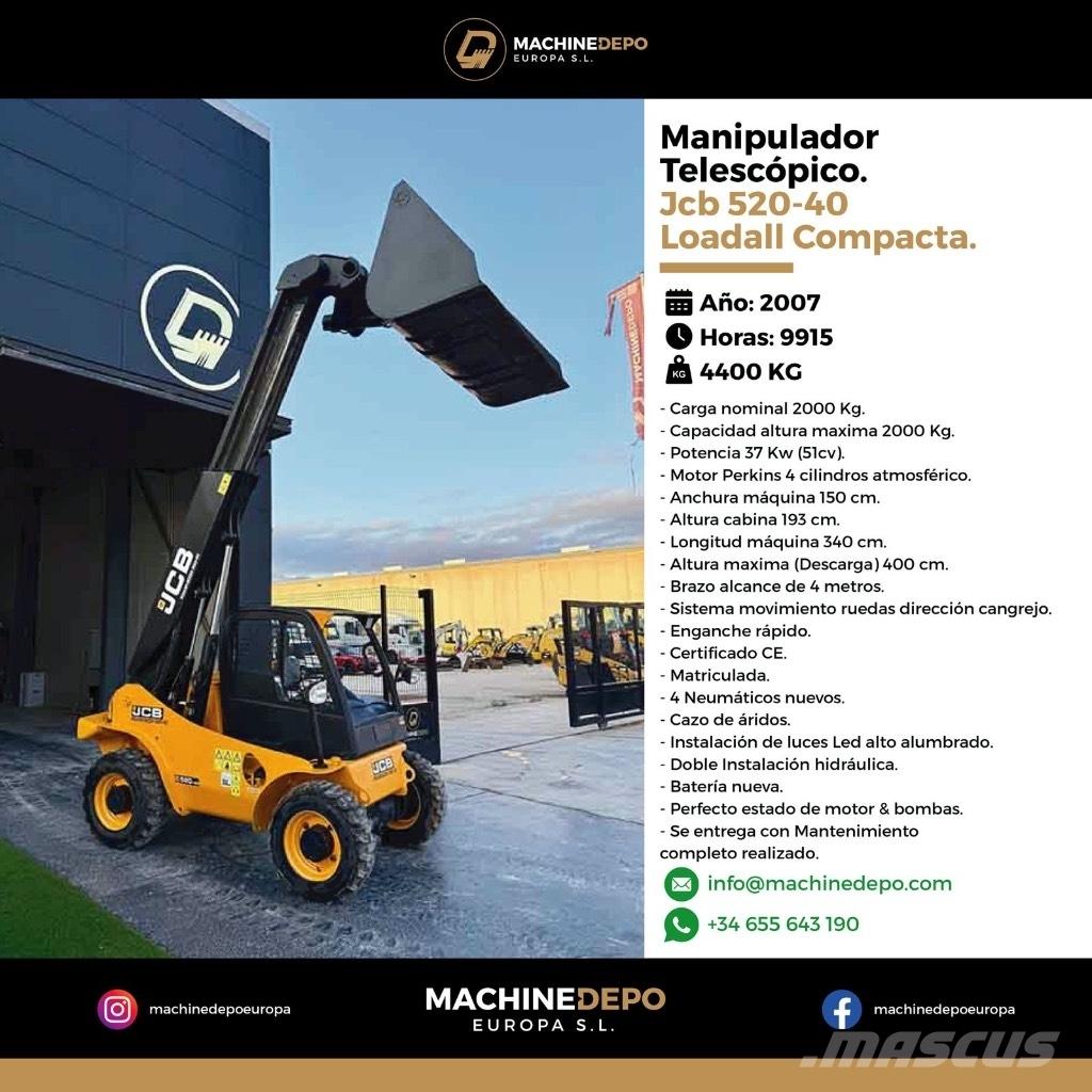 JCB 520-40 Stivuitoare telescopice