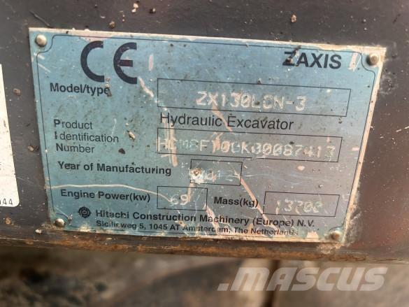 Hitachi ZX130 - 3 Excavatoare pe șenile
