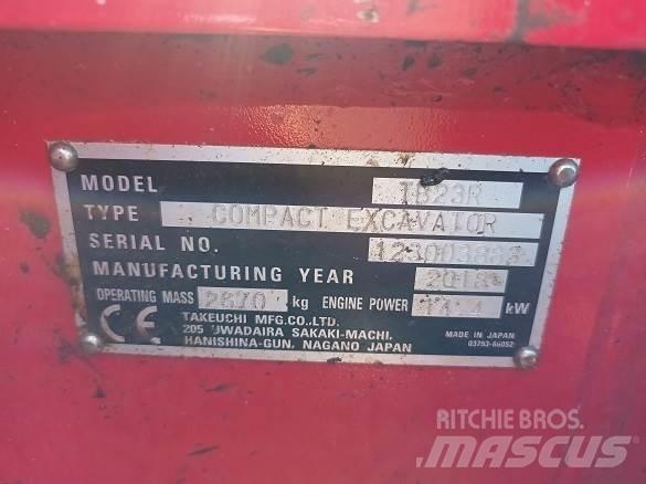 Takeuchi TB23R Utilaje construcții - Altele