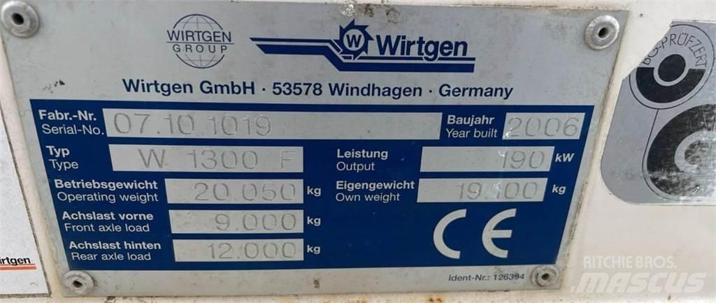 Wirtgen W 1300 F Utilaje asfalt cu freze reci