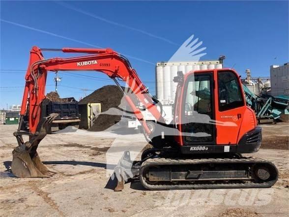 Kubota KX080-3 Excavatoare pe șenile
