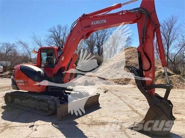 Kubota KX080-3 Excavatoare pe șenile
