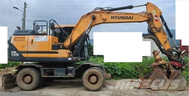 Hyundai HW 145 Excavatoare cu roti