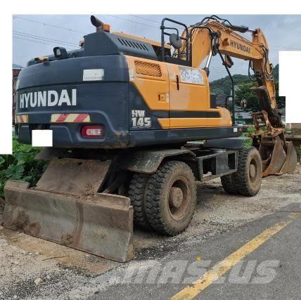 Hyundai HW 145 Excavatoare cu roti