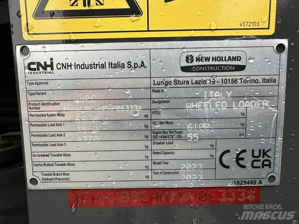 New Holland W 80 C Incarcatoare multifunctionale