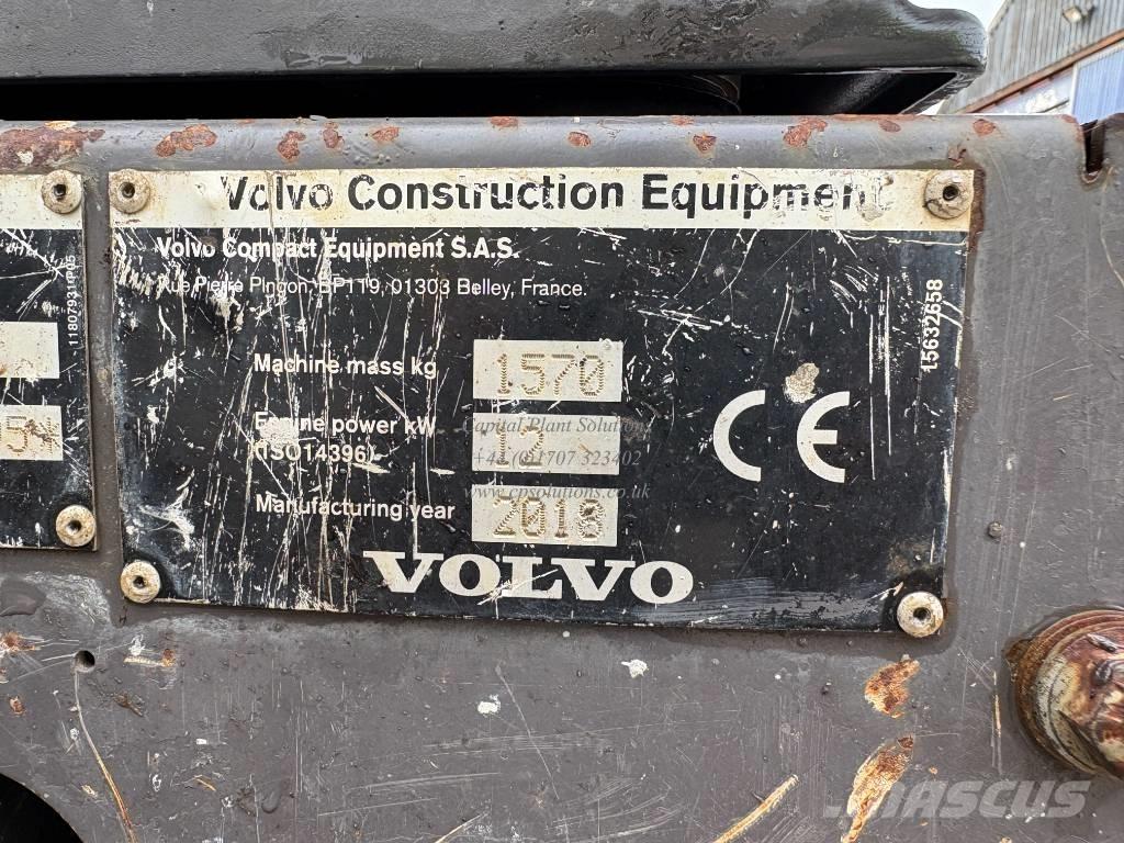 Volvo EC 15 D Mini excavatoare < 7t