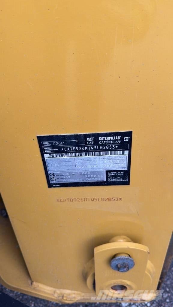 CAT 926M Incarcator pe pneuri