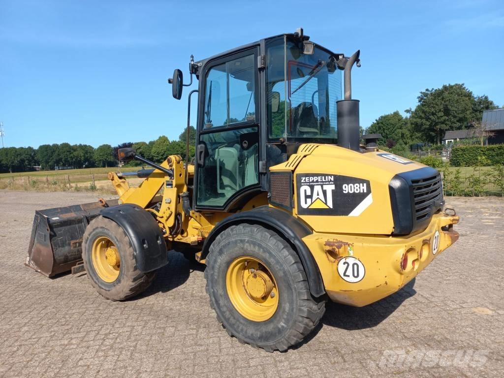 CAT 908 H Incarcator pe pneuri