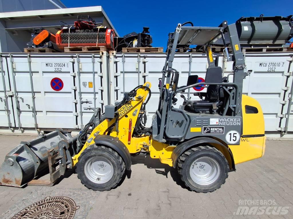 Wacker Neuson WL20e Incarcator pe pneuri