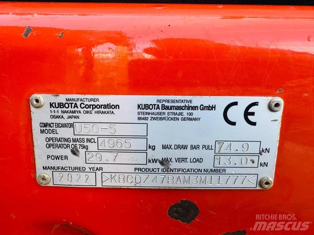 Kubota U50-5 Mini excavatoare < 7t