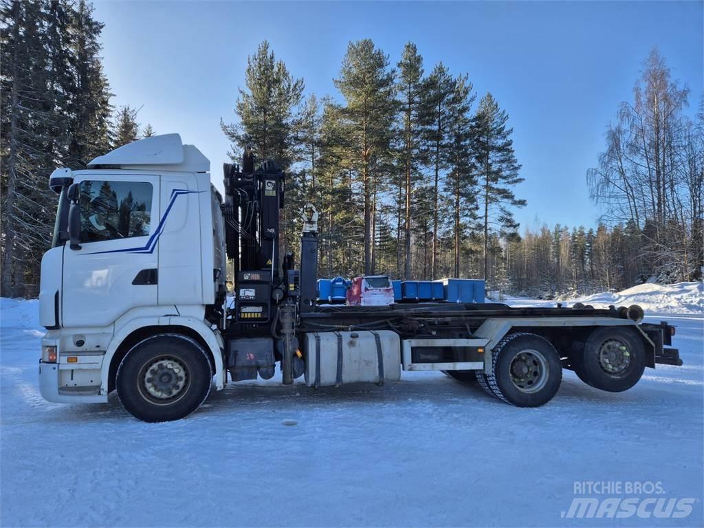 Scania R420 Camioane cu macara