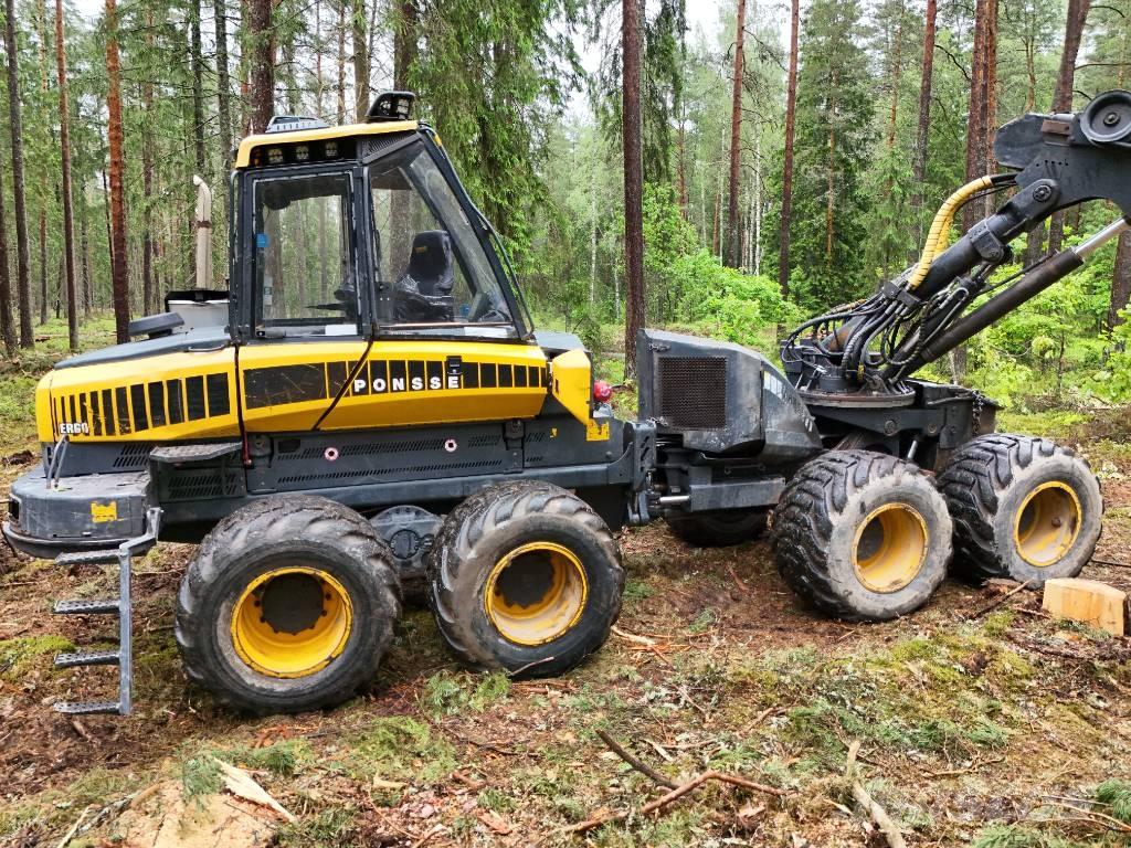 Ponsse Ergo 8W Combine forestiere