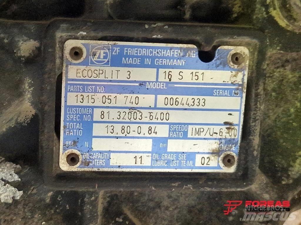 ZF ECOSPLIT 16S - 151 Cutii de viteze