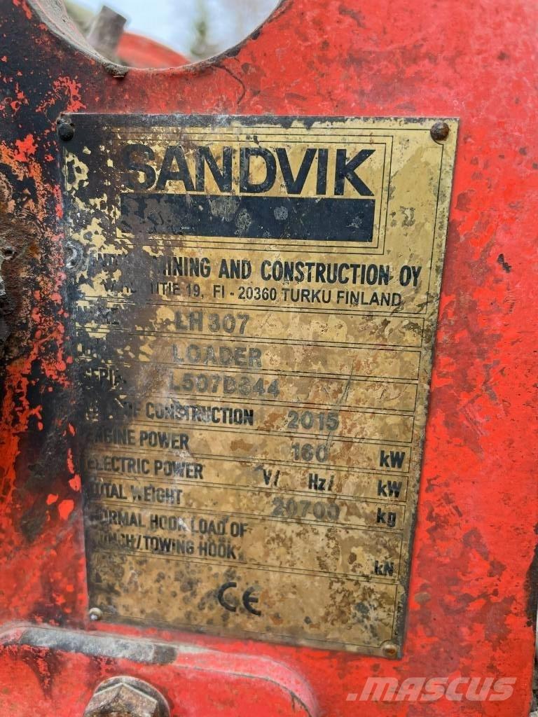 Sandvik LH 307 Incarcator subteran