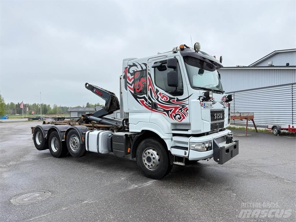 Sisu R500 E13M 8x4 Camion cu carlig de ridicare