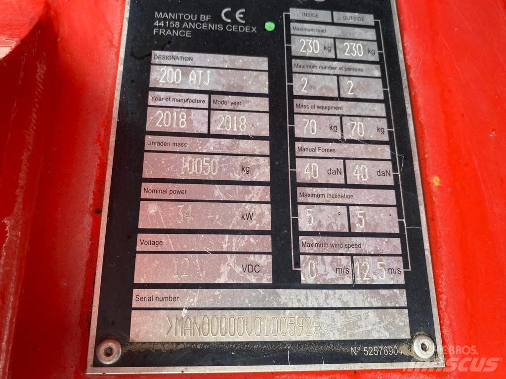 Manitou 200 ATJ Nacele cu brat articulat