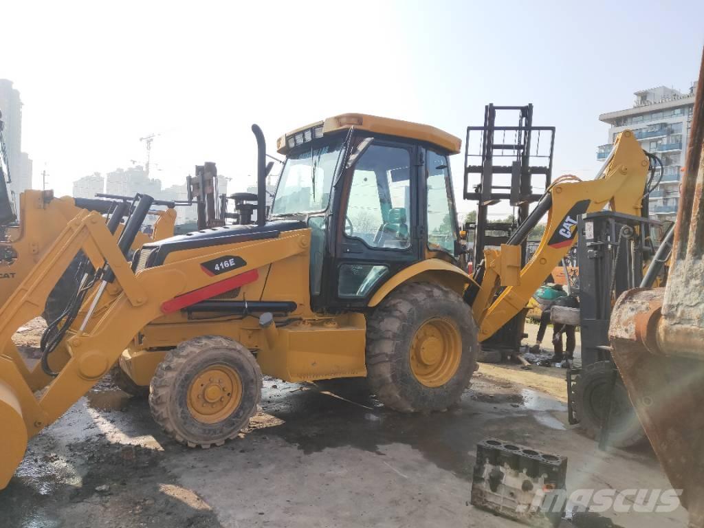 CAT 416E Buldoexcavatoare