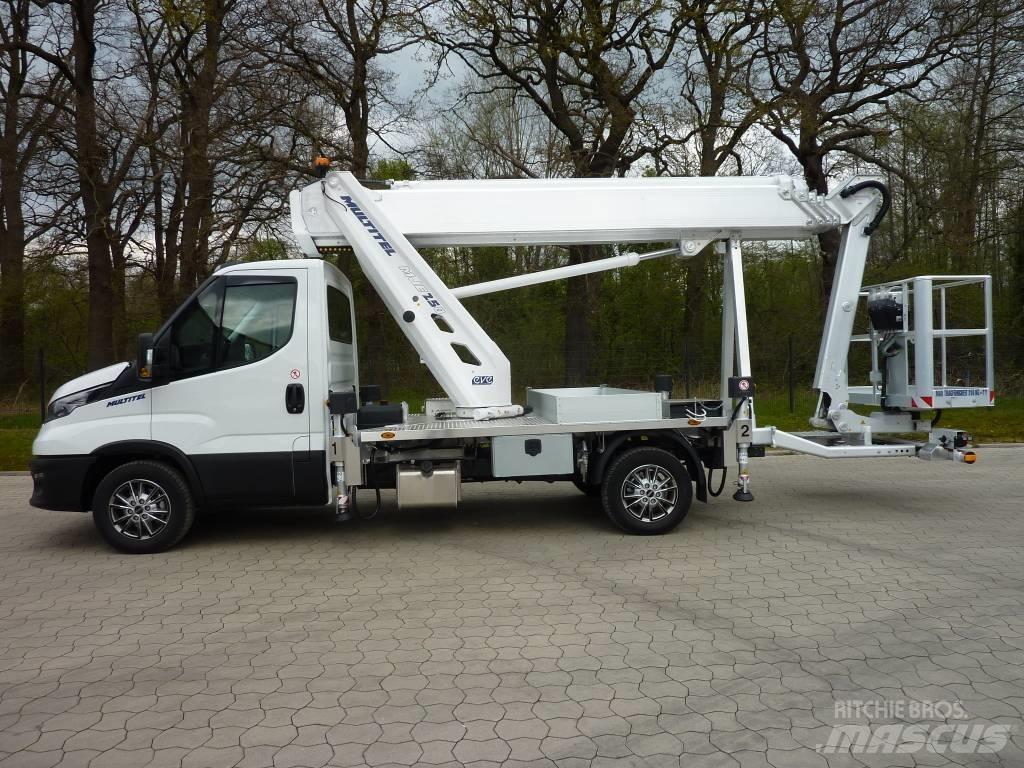 Multitel MJE 250 Platforme aeriene montate pe camion
