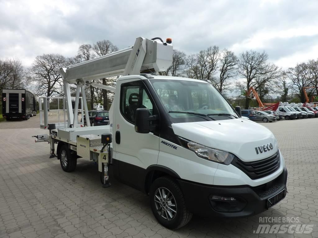 Multitel MJE 250 Platforme aeriene montate pe camion