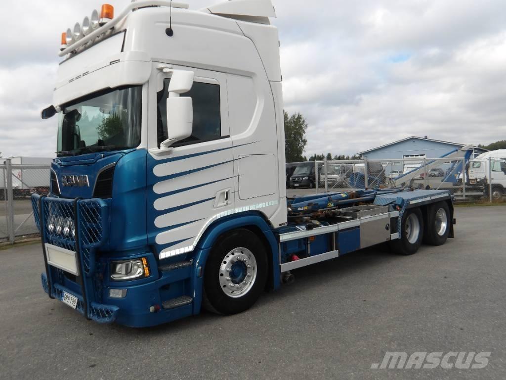 Scania R580 6x2 Camion cu carlig de ridicare