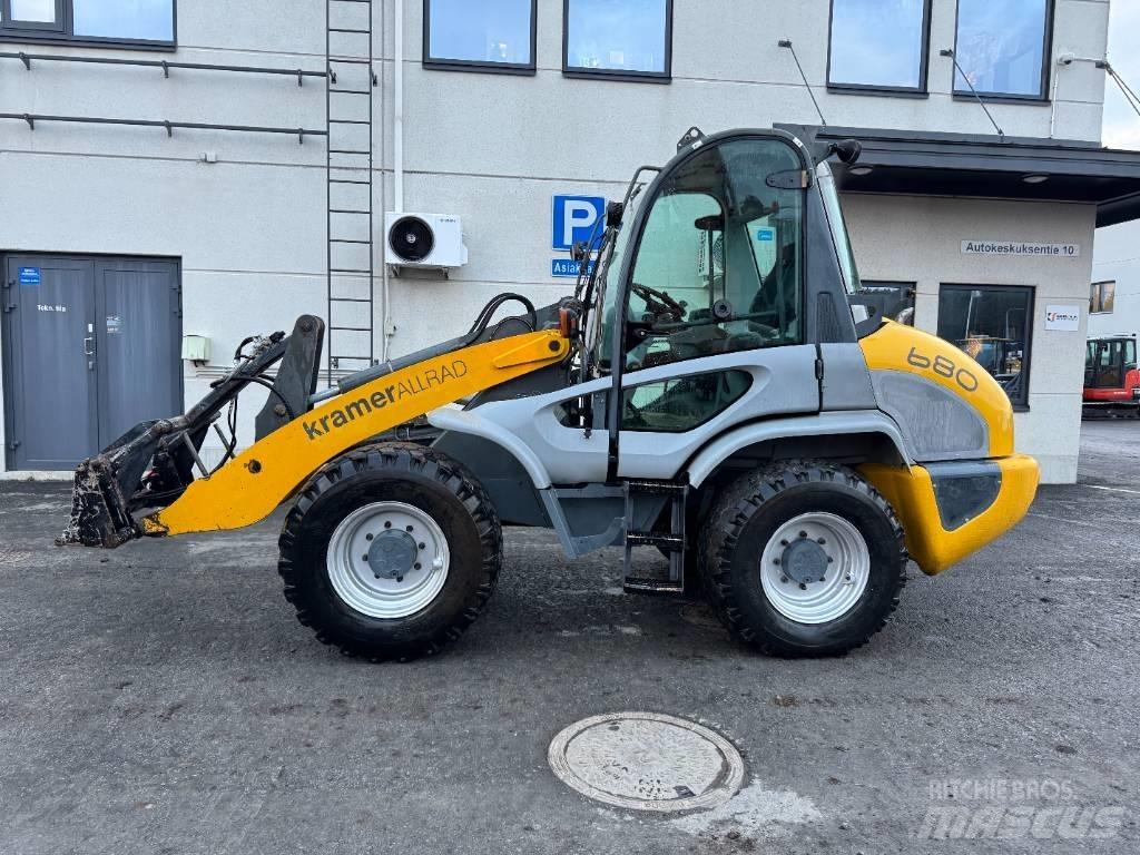 Kramer 680 Incarcator pe pneuri